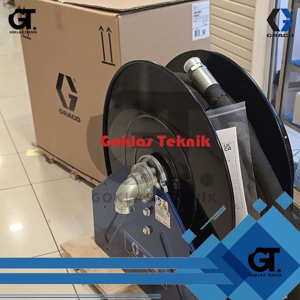 Netanya Hose Reel Graco Xd50 1,5 In Pn.24P467 - Gulungan Selang Merk Graco 1 1/2 In