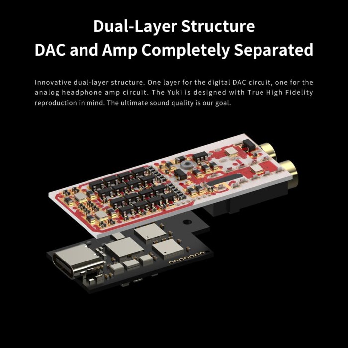 Aune Yuki High End Dongle Usb Dac Amp Wih 2Xcs43198 Dac Amplifier Terlaris