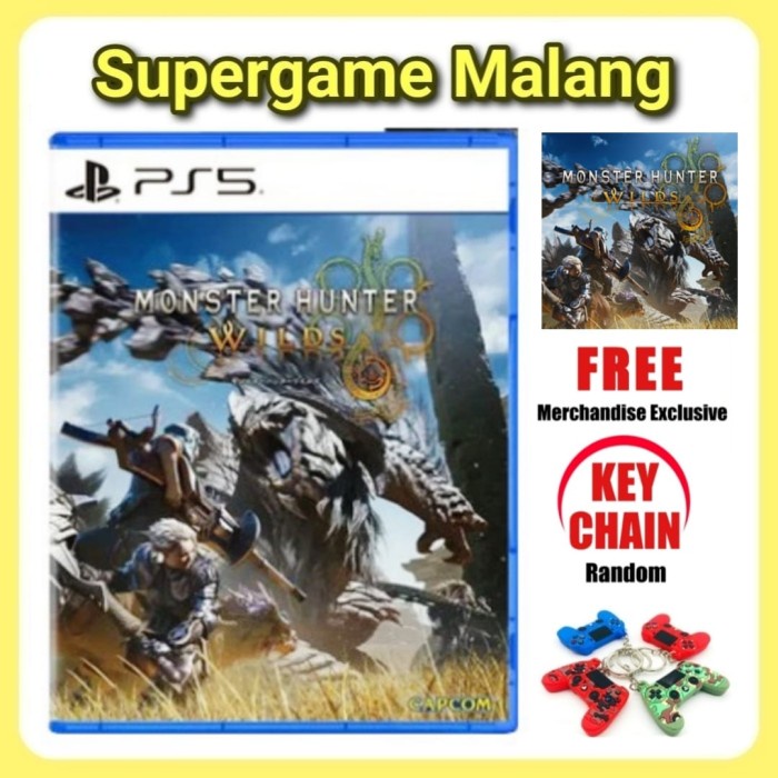 Monster Hunter Wilds Ps5 Wild Ps 5 Cd Game Gaming