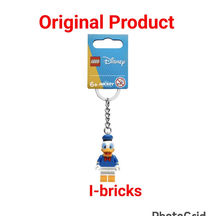 LEGO KEYCHAIN 854111 DONALD DUCK