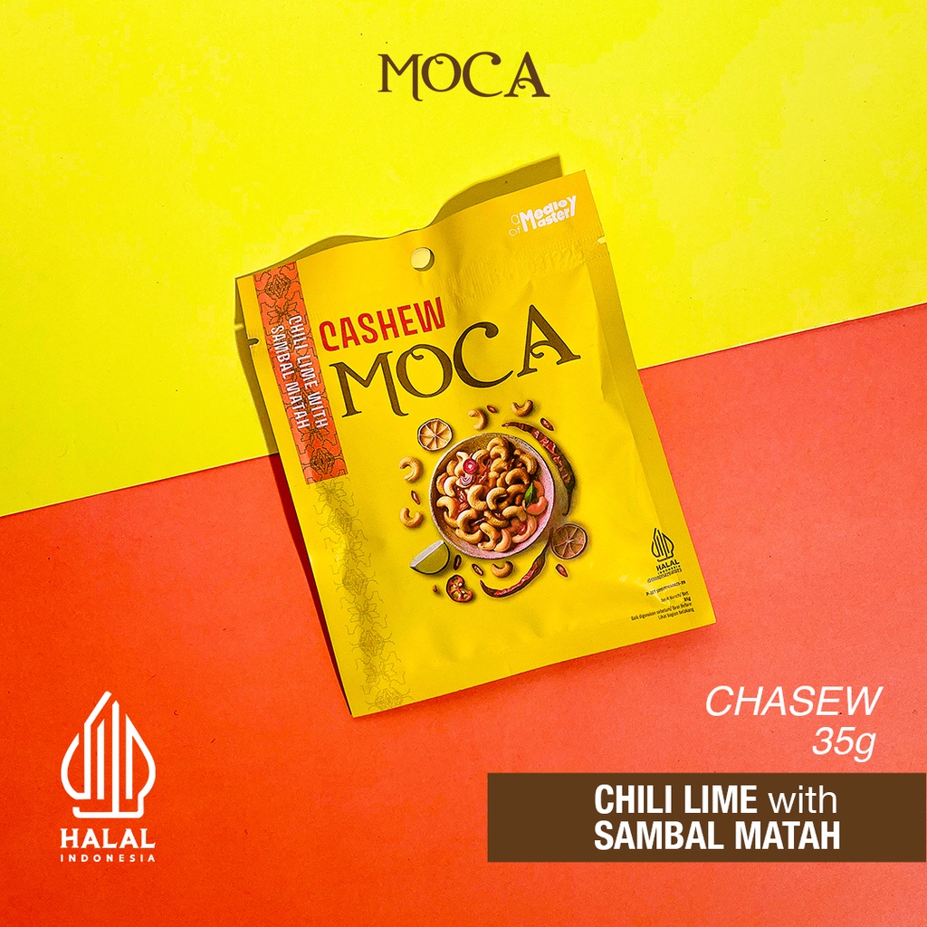 

MOCA - Cashew Chilli Lime dengan Sambal Matah 35g - Halal
