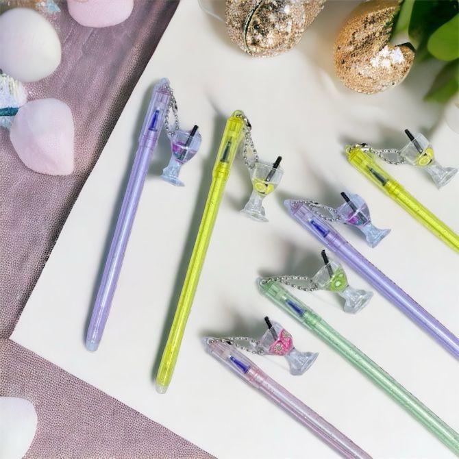 

Tsa (Cod) Pulpen Lucu Aesthetic Pulpen Gelas Juice Fancy Pen Gantungan Minuman Cocktail Bolpoint