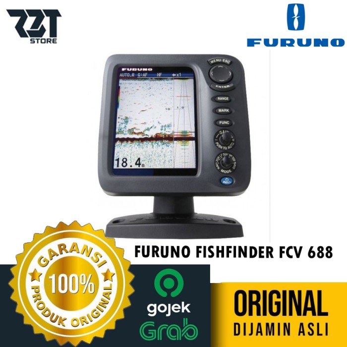 TERBARU FURUNO FISHFINDER FCV 688 FCV-688 FCV688 FISHFINDER ORIGINAL GARANSI