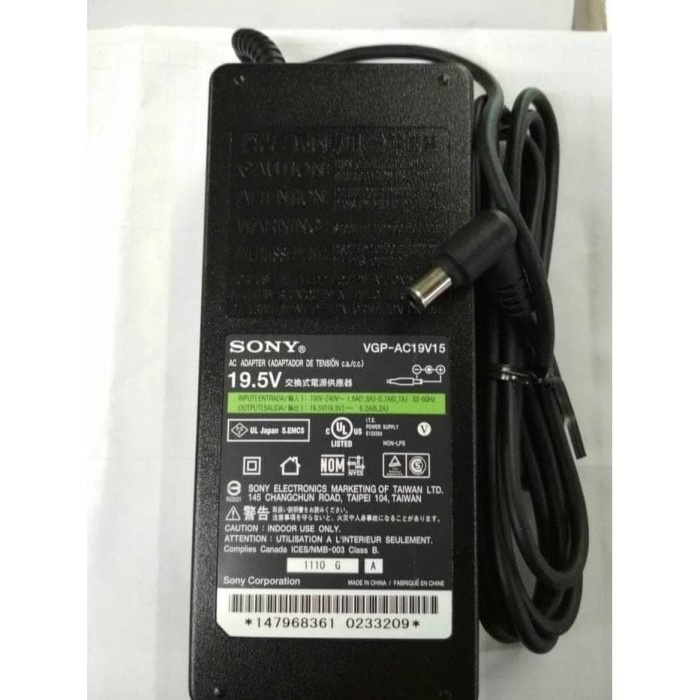 Adaptor Adaptor TV Sony BRAVIA 50-6 0inch ACDP-120N02 19.5V 6.2A