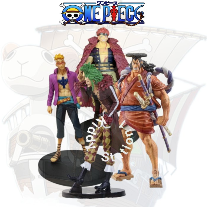 One Piece Figure Marco Bartolomeo Kozuki Oden Eustass.kid DXF Box