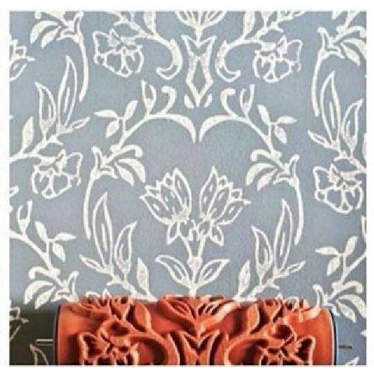 roll cat motif dinding