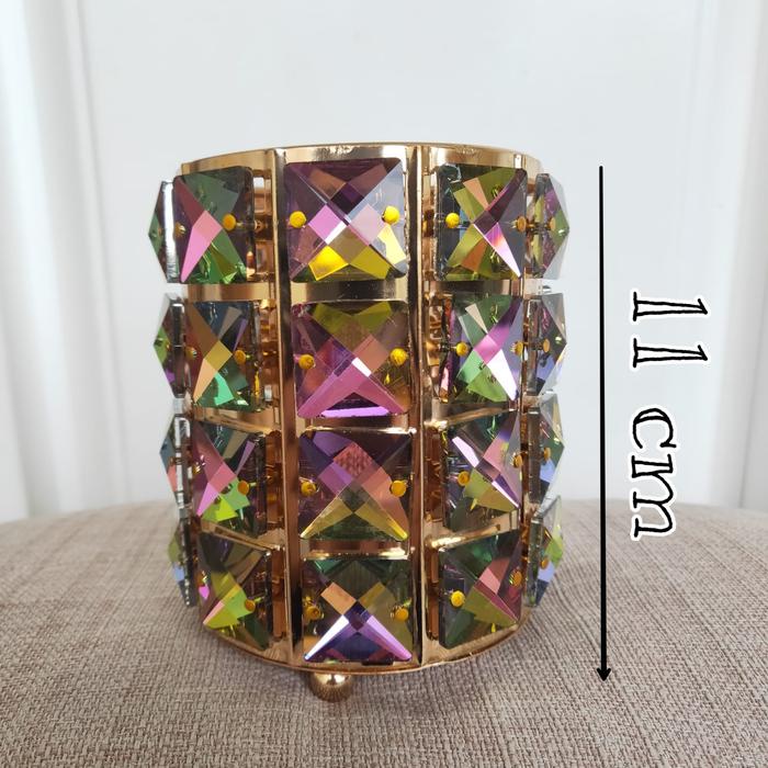 

TERBARU! [COD] 603 STORE Glass Pen Tempat Kristal Bursh / Alat Makan / Alat Tulis (Glowing)