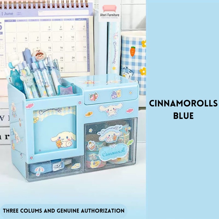 

TERBARU! Riri SANRIO Cinnamorolls Pen Holder Kotak Penyimpan Alat Tulis Organizer Kotak Penyimpan