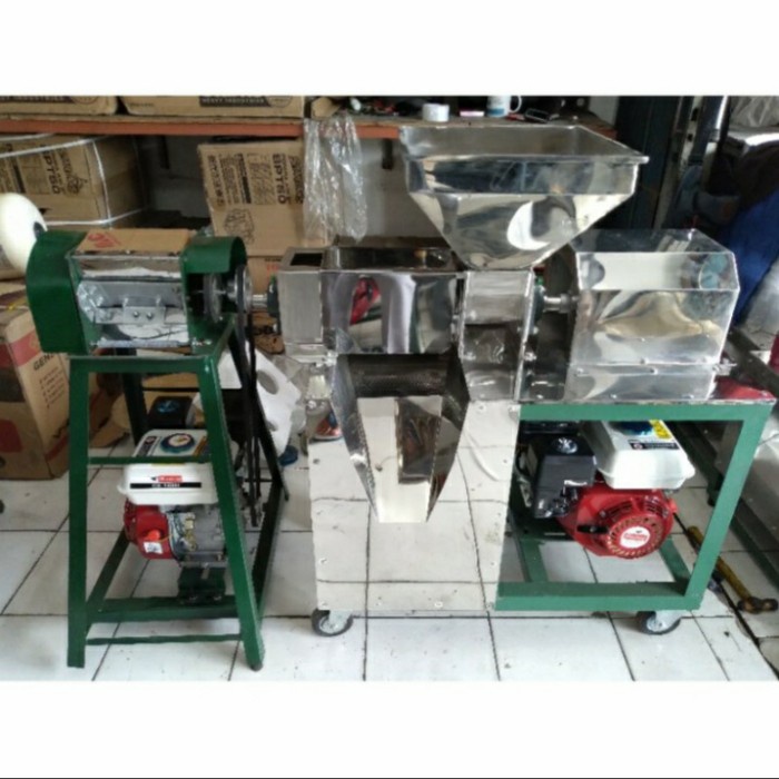 PROMO Paket Mesin Kelapa Peras Santan + Mesin Gx200 & Parutan + Mesin Gx160