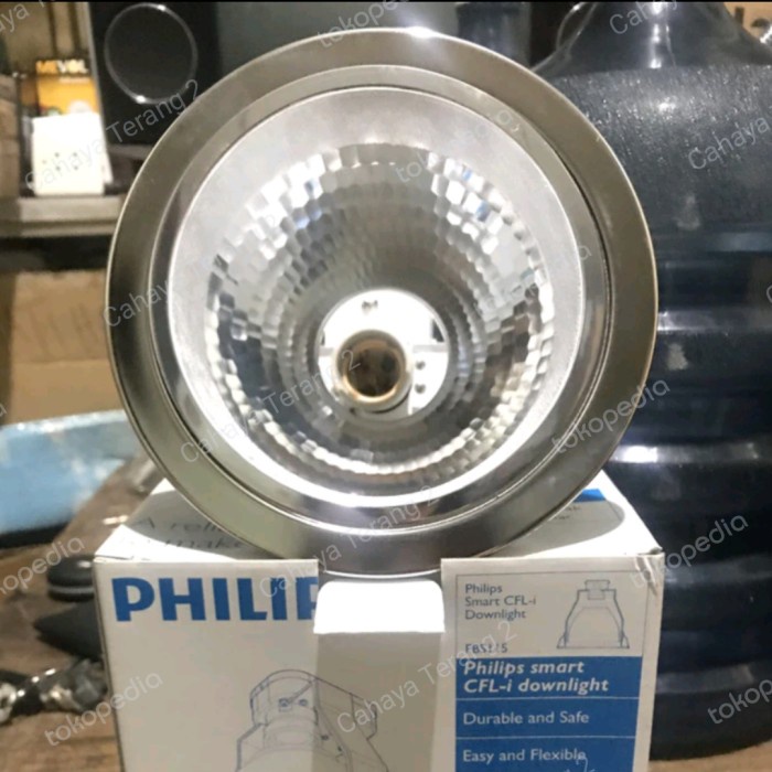 Downlight Philips 5 inch Putih/Kap Downlight Philips FBS-115 5" E27