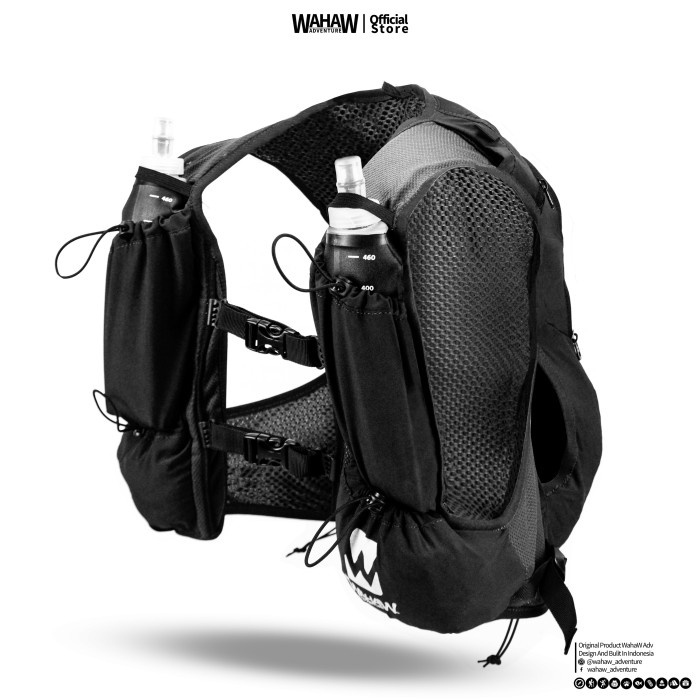 hydropack trail run wahaw 10l - running vest