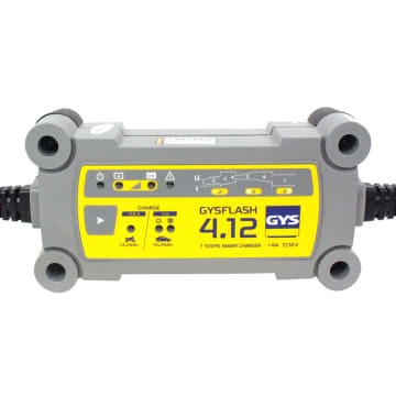 Ready Gys Gysflash Inverter Battery Charger 4A - 12V
