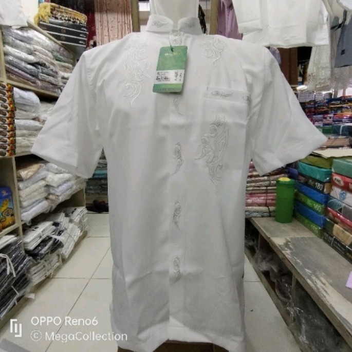 PROMO Baju Koko Almia Lengan Pendek-Almia Original Fashion Pria