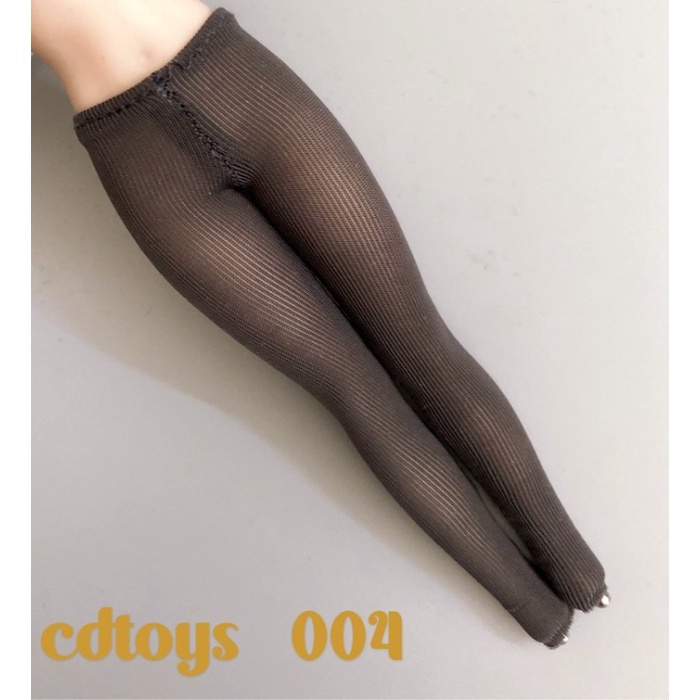 Cdtoys Celana Stocking Cd004 U/ Tbleague Phicen Jiaodoll 1/12 Asli 100%