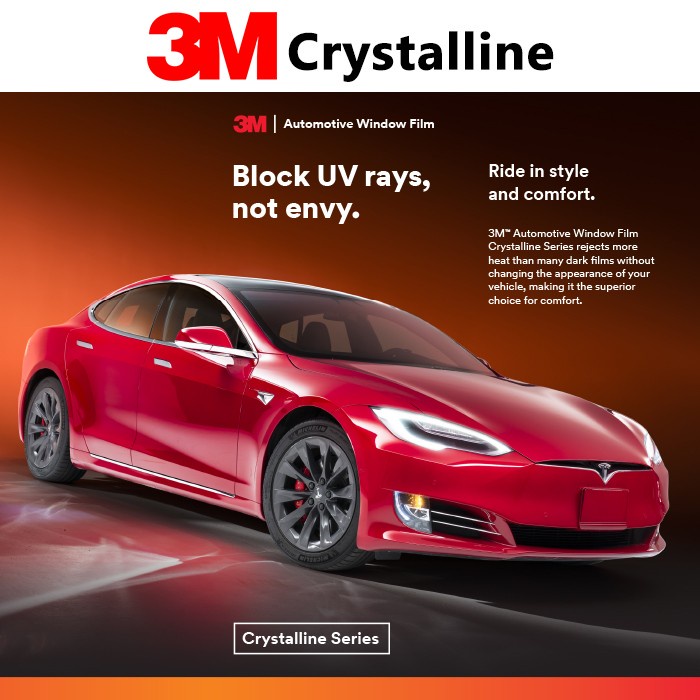 Ready Kaca Film 3M Crystalline