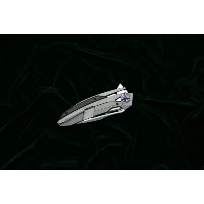 KANEDEIIA ZT0999 FOLDING M390 BLADE TC4 TITANIUM CF OIMPORT
