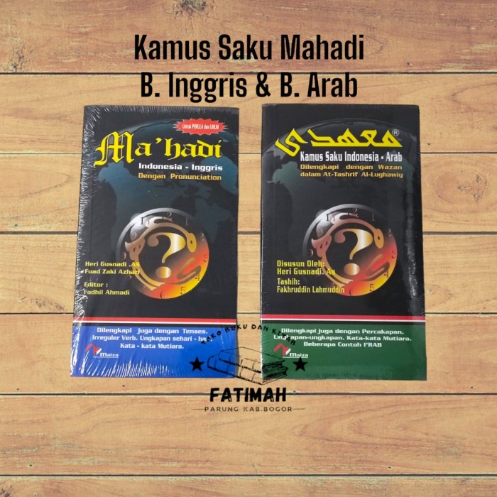 

HOT SALE! Kamus Mahadi B.Arab & B.Inggris Saku dan Tanggung A5