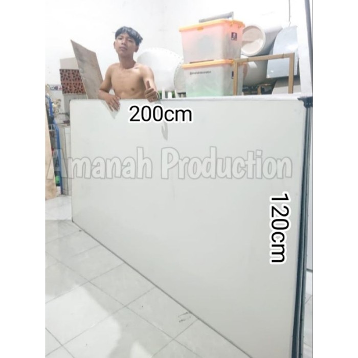 

ser Papan Tulis Whiteboard ukuran 120cm x 200cm single face