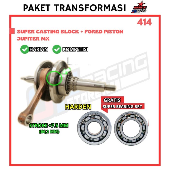 KHUSUS GRAB! Kruk AS Yamaha Jupiter MX - BRT Promo 414