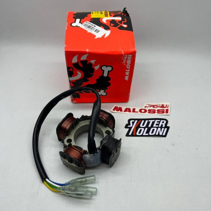 MALOSSI Stator Spul Pengapian Vespa Smallframe Largeframe PTS PX Super