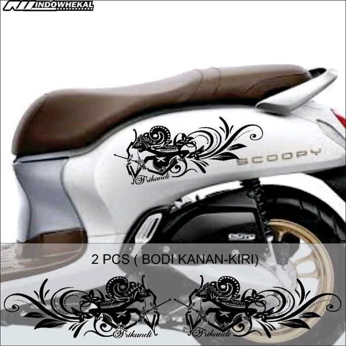 terbaru  stiker cutting sticker wayang srikandi untuk bodi motor/mobil ready