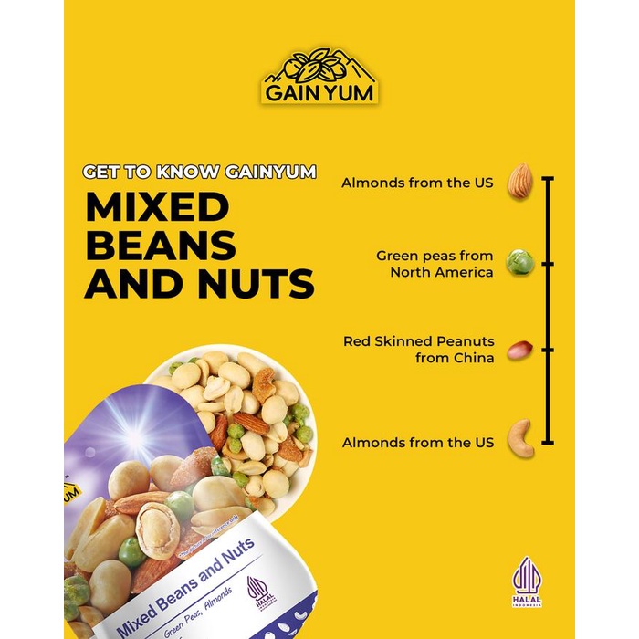 

terbaru !!! new [ bundling ngemil ceria ] gain yum snack - bundling paket ngemil ceria with gainyum