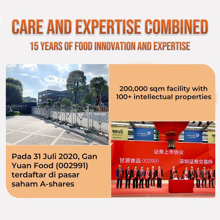 

terbaru !!! [paket 3pcs + 2pcs] gain yum kacang polong rasa original [3pcs] dan bawang putih [2pcs]