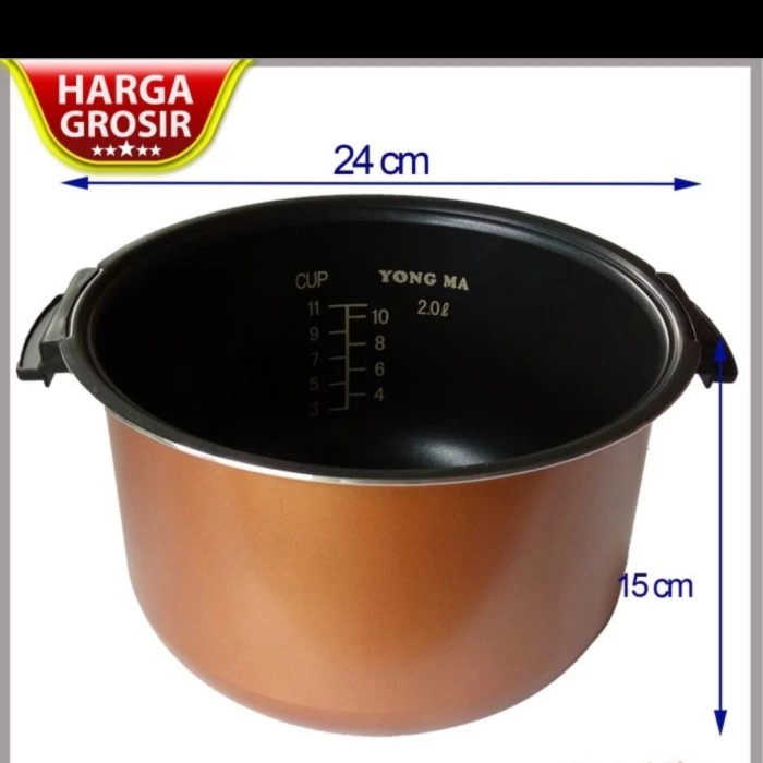 PANCI MAGIC COM YONGMA 2 LITER ASLI GOLD IRON - WING