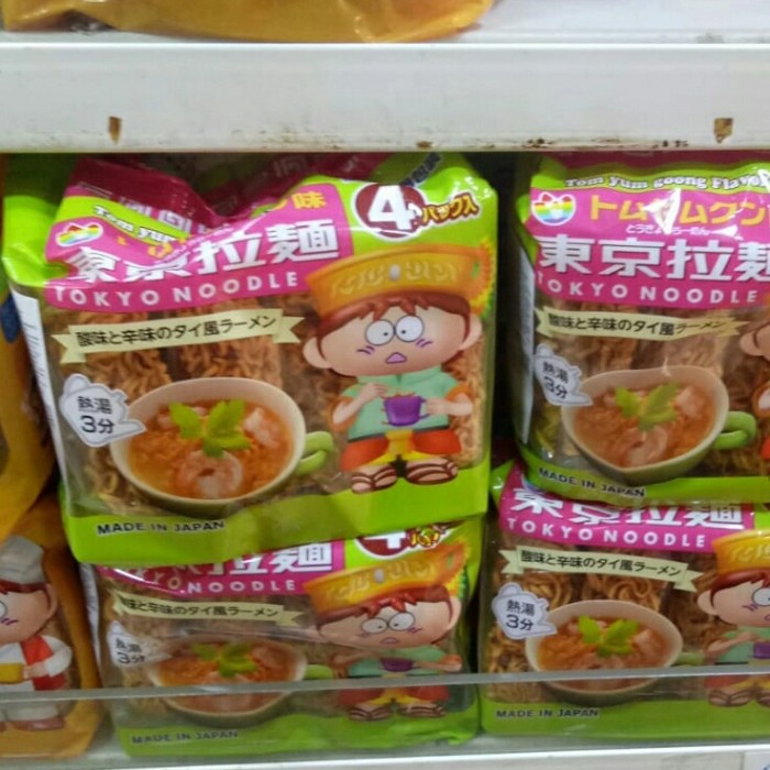

PROMO! tokyo noodle.tom yum goong flavor.mi instan rasa tom yum.120g(4pc@30g)