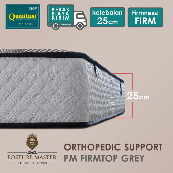 QUANTUM KASUR ORTHOPEDIC POSTURE MASTER FIRMTOP