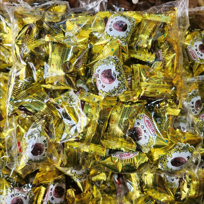 

terbaru !!! coklat roka apollo isi 50 buah rendah gula ready