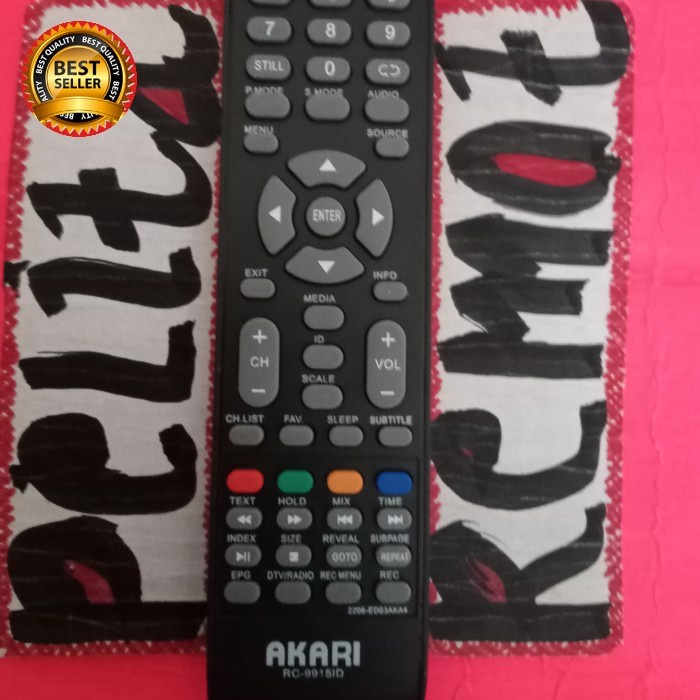TERBARU Remote Remot TV AKARI LCD LED TV original terlengkap