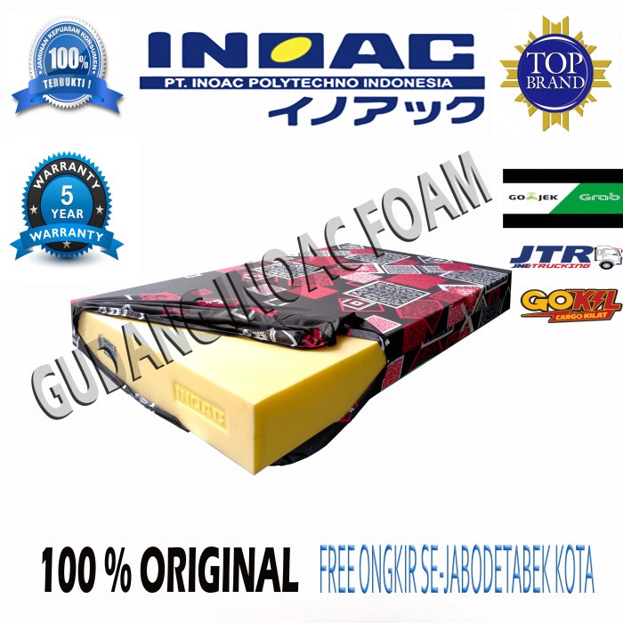 KASUR BUSA INOAC 120 X 200 X 20 CM ORIGINAL