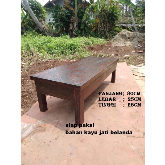 LL01 / MEJA SERBAGUNA / MEJA FULL KAYU JATI BELANDA / MEJA AKUARIUM / MEJA SIAP PAKAI MEJA KOKOH