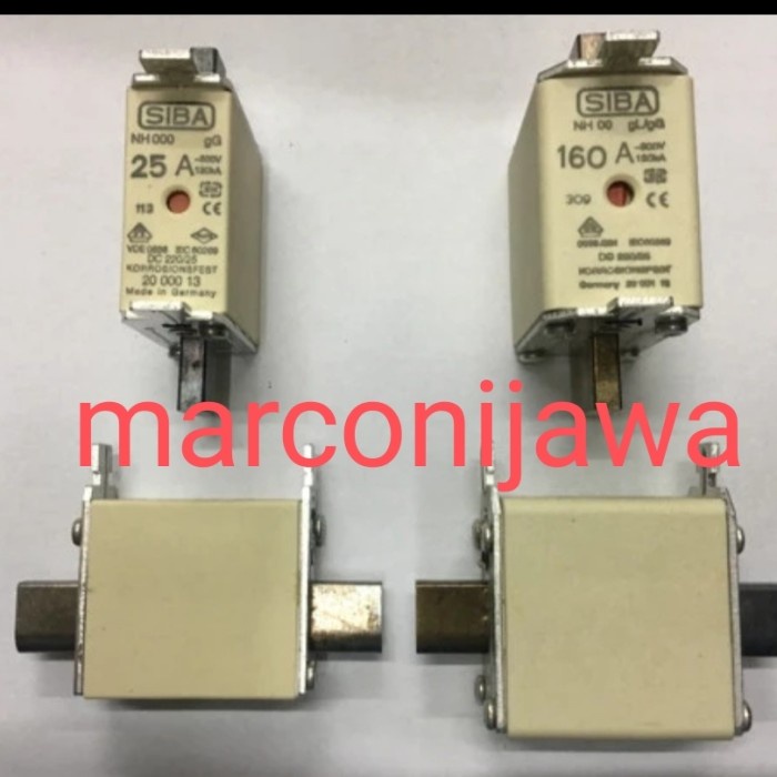 Fuse Nh00 160A Sekring Siba Nh00