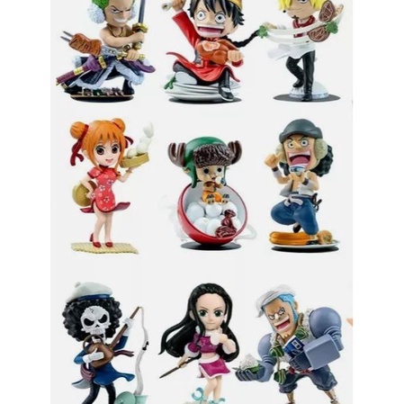 SALE  ONE PIECE WIN MAIN CHINESE FOOD SERIES BLIND BOX FIGURE READYY
