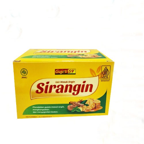 

GUJATI 59 SIRANGIN 15M / MASUK ANGIN / DAYA TAHAN TUBUH