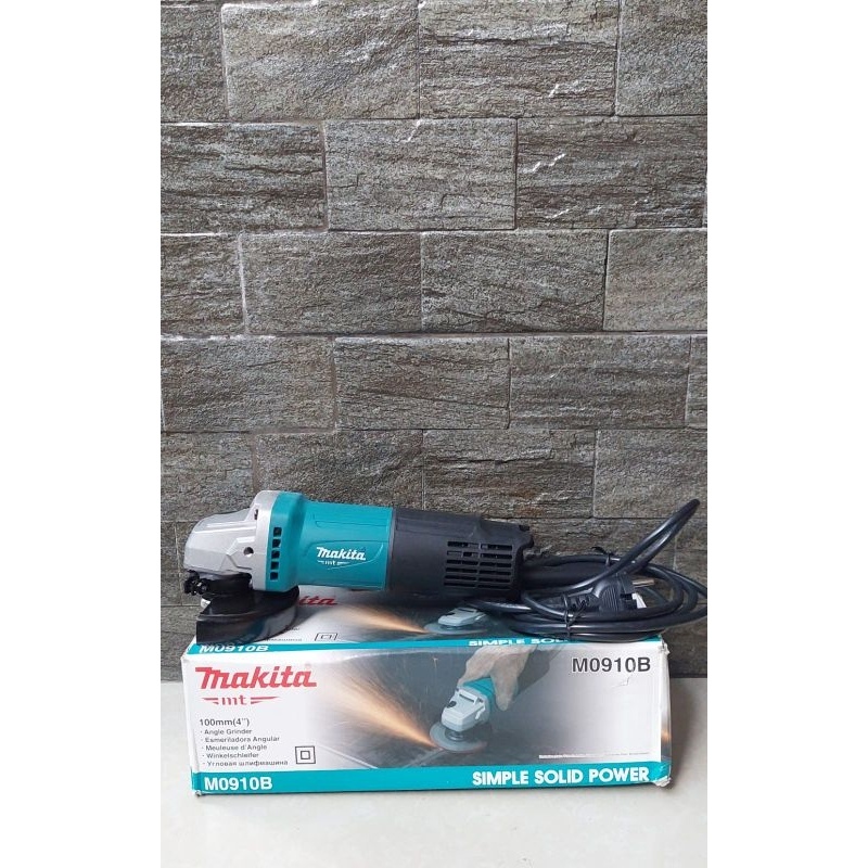 Favorit MAKITA M0910B MESIN GERINDA TANGAN 4 INCH PENGGANTI MAKTEC MT91A ( BARU ) Segera Habis