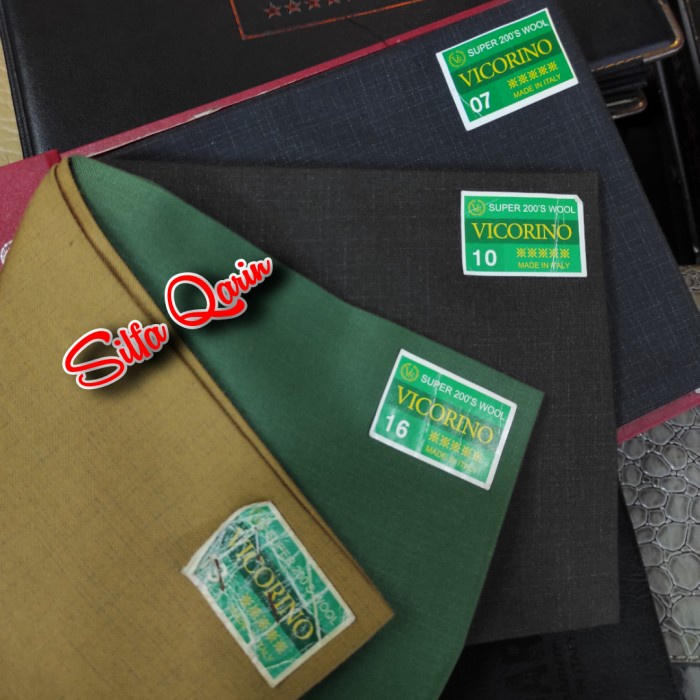kain celana/jas super 200's wool vicorino made in italy (130x150)