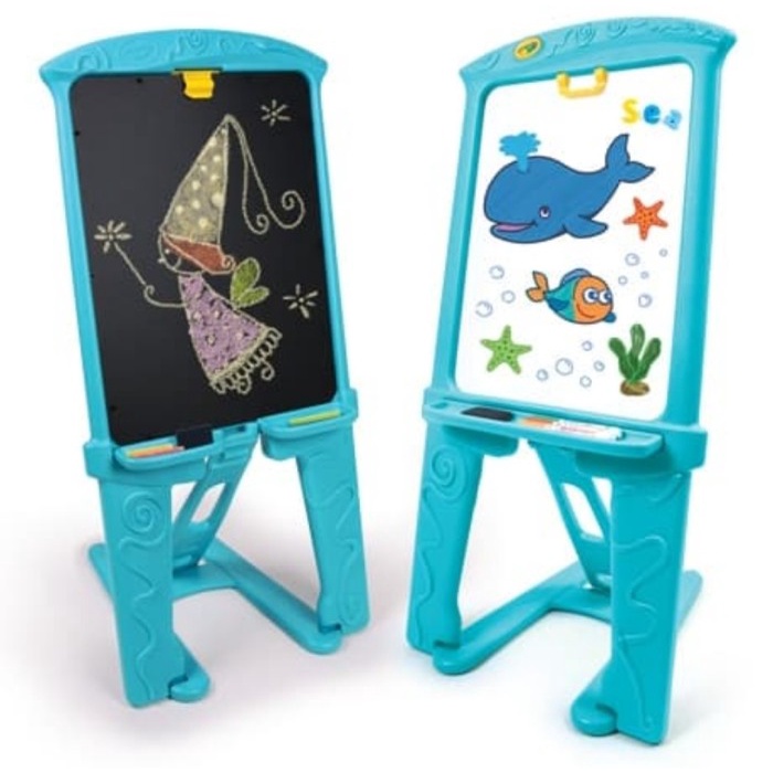 

HOT SALE! Crayola Double sided artist easel papan tulis