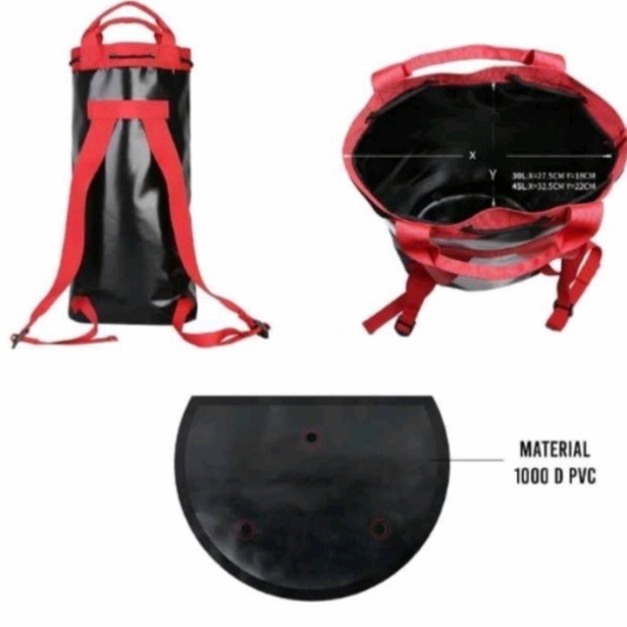 Tas Tali Rope Bag Carmantel 45L Xinda Original Rock Climbing Caving