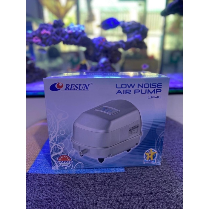 RESUN LP40 POMPA UDARA AERATOR AIR PUMP AQUARIUM KOLAM LP 40