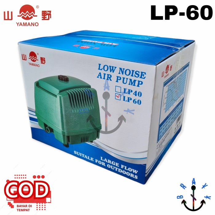 Pompa Udara Aerator kolam Yamano LP 60 LARGE FLOW