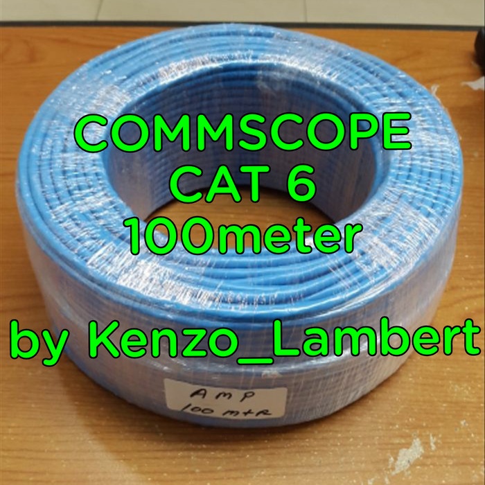 kabel lan utp cat 6 COMMSCOPE 100meter / COMMSCOPE CAT 6 / COMMSCOPE