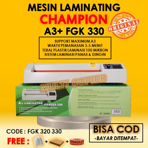 Mesin Laminating A3 Plus FGK 330 Top Star Terbaik Dan Termurah