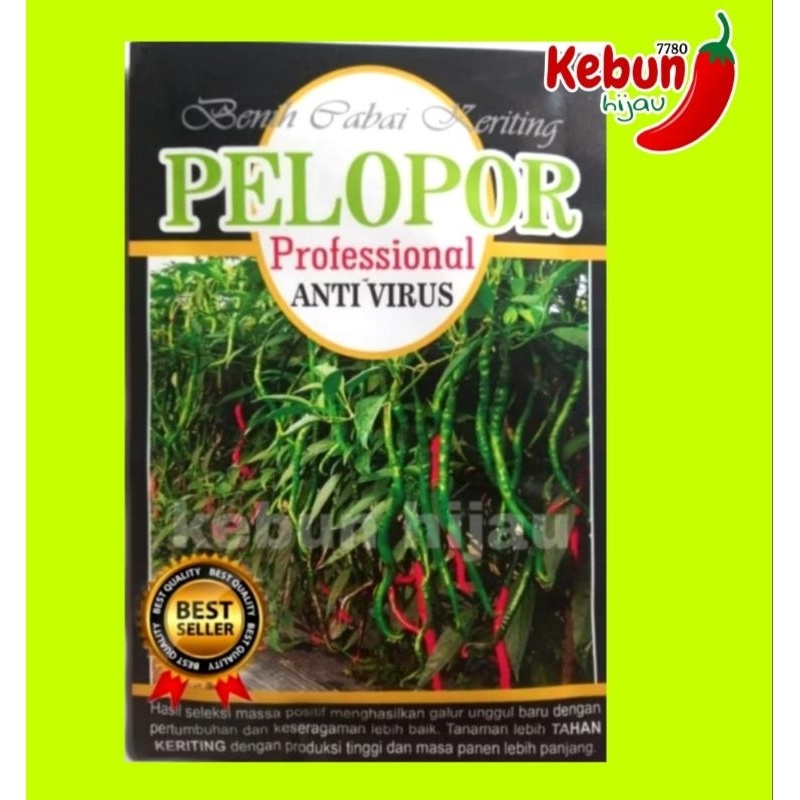 Terbatas Benih cabe merah keriting lokal anti virus pelopor 10 gr Segera Habis