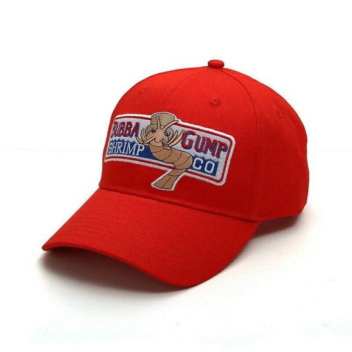 Topi 1994 Bubba Gump Shrimp CO. Baseball Hat Forrest Gump Costume