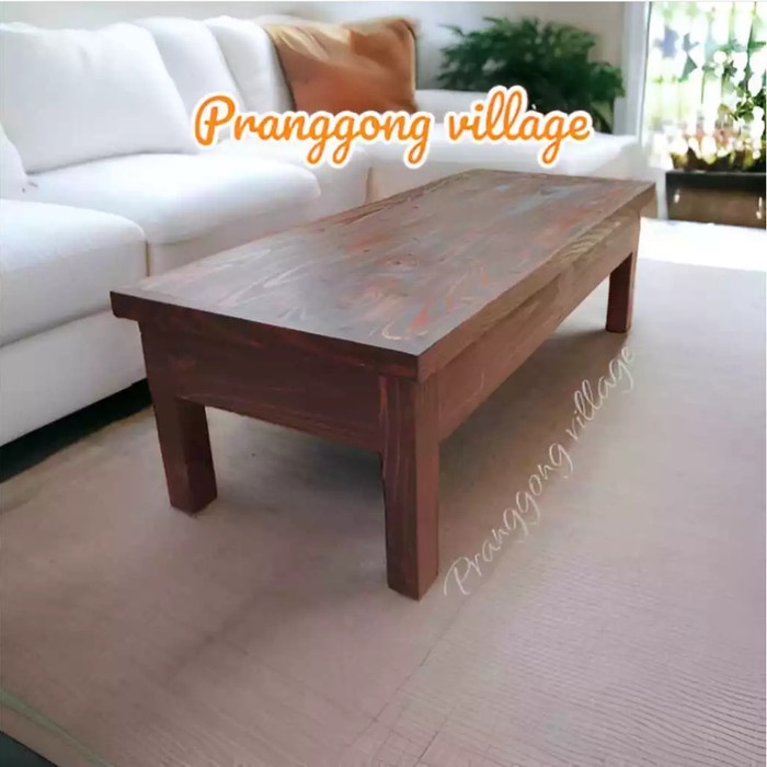 LL01 / MEJA SERBAGUNA / MEJA FULL KAYU JATI BELANDA / MEJA AKUARIUM / MEJA SIAP PAKAI MEJA KOKOH