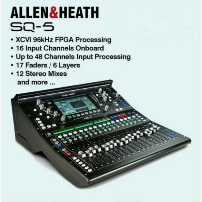 HOT SALE Mixer digital Allen heath SQ 5/Digital mixer allen heath sq5 original