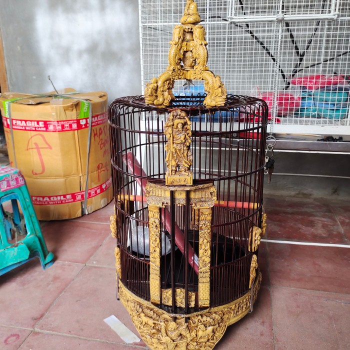 sangkar burung anis, wambie, kacer, dll fiber
